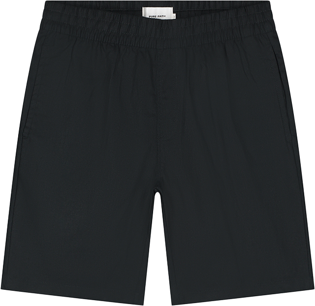 Pure Path Pure Path Regular Fit Casual Shorts Zwart