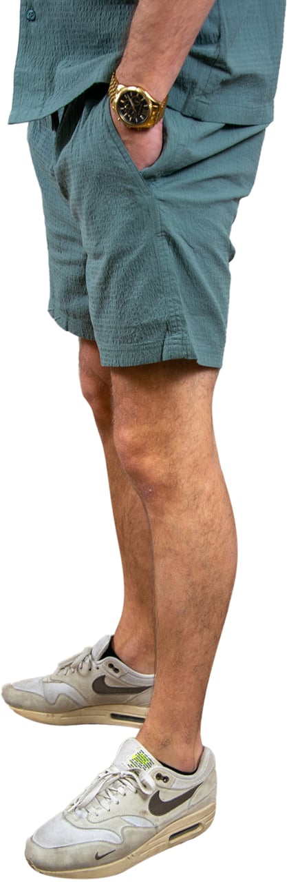Pure Path Regular Fit Pull On Shorts Groen