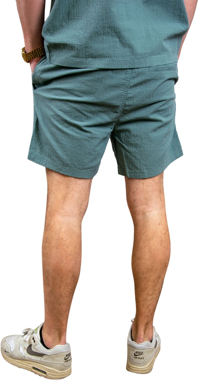 Pure Path Regular Fit Pull On Shorts Groen