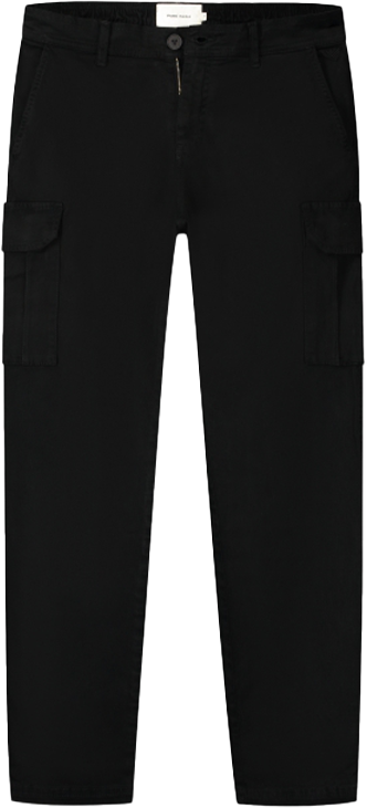 Pure Path Pure Path Regular Fit Pants Cargo Zwart