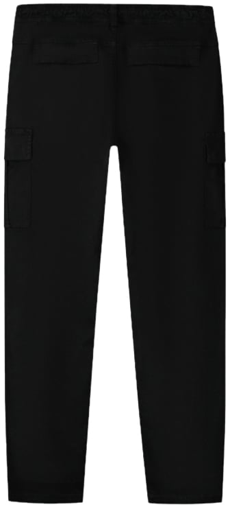 Pure Path Pure Path Regular Fit Pants Cargo Zwart
