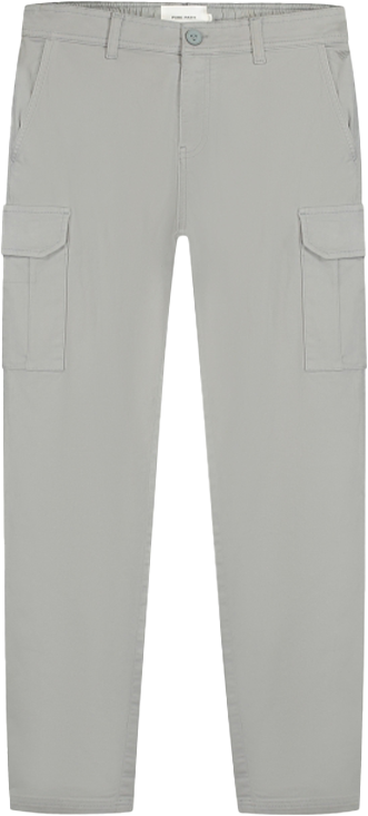 Pure Path Pure Path Regular Fit Pants Cargo Grijs