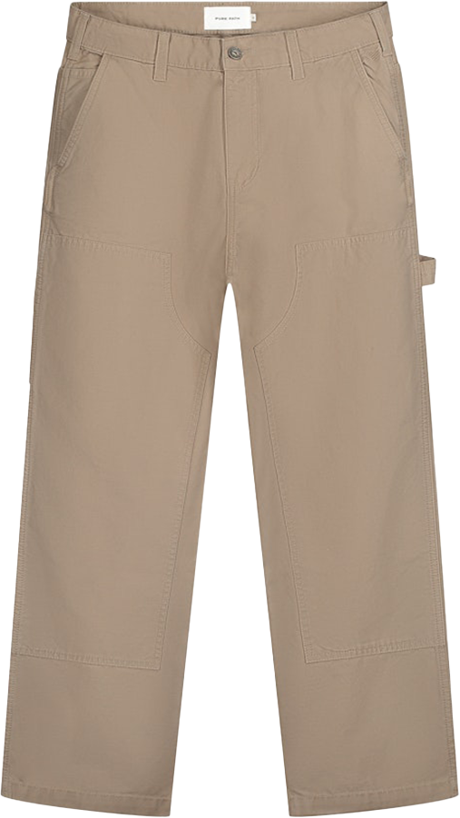 Pure Path Pure Path Cargo Work Jeans Beige