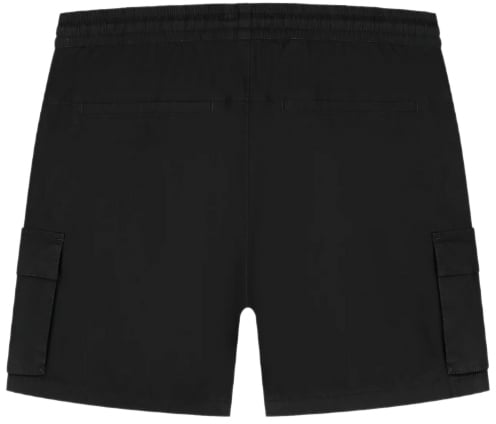 Pure Path Pure Path Regular Fit Cargo Shorts Zwart