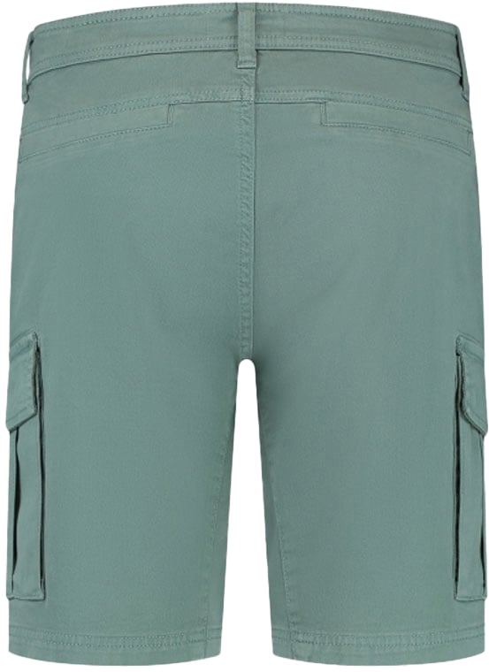 Pure Path Garment Dye Cargo Short Groen