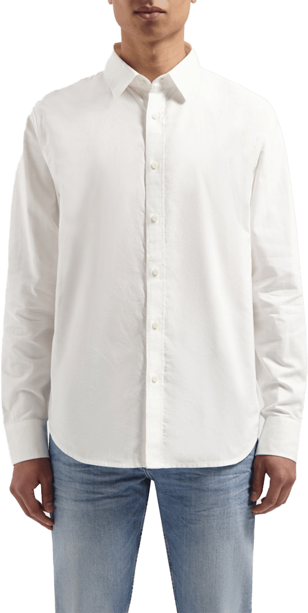 Pure Path Pure Path Overhemd Normal Fit Wit