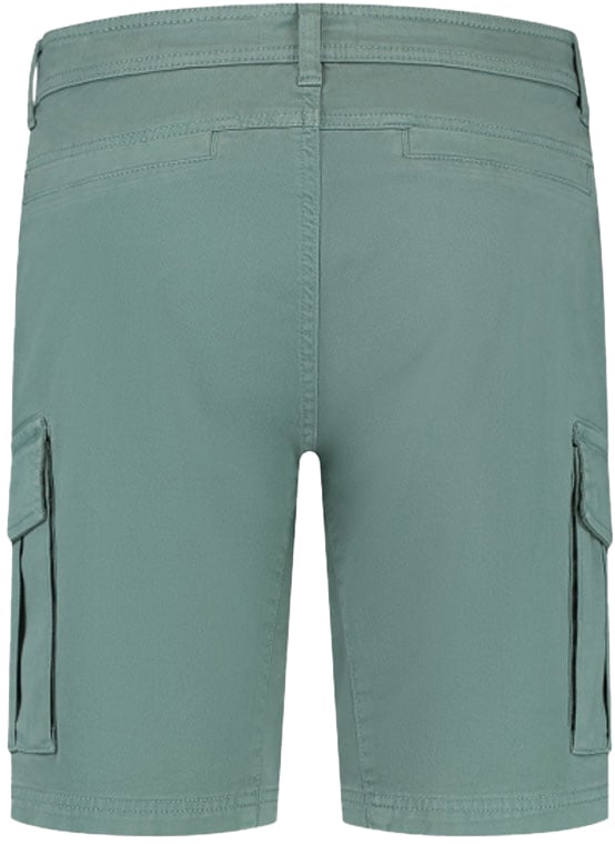 Pure Path Garment Dye Cargo Short Groen