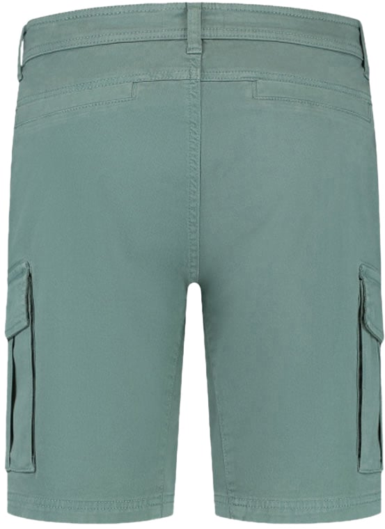 Pure Path Pure Path Garment Dye Cargo Short Groen