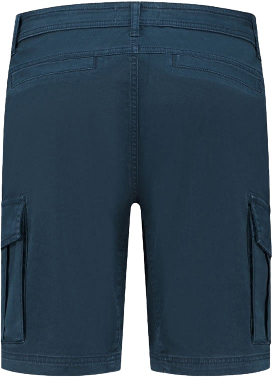 Pure Path Pure Path Garment Dye Cargo Short Blauw