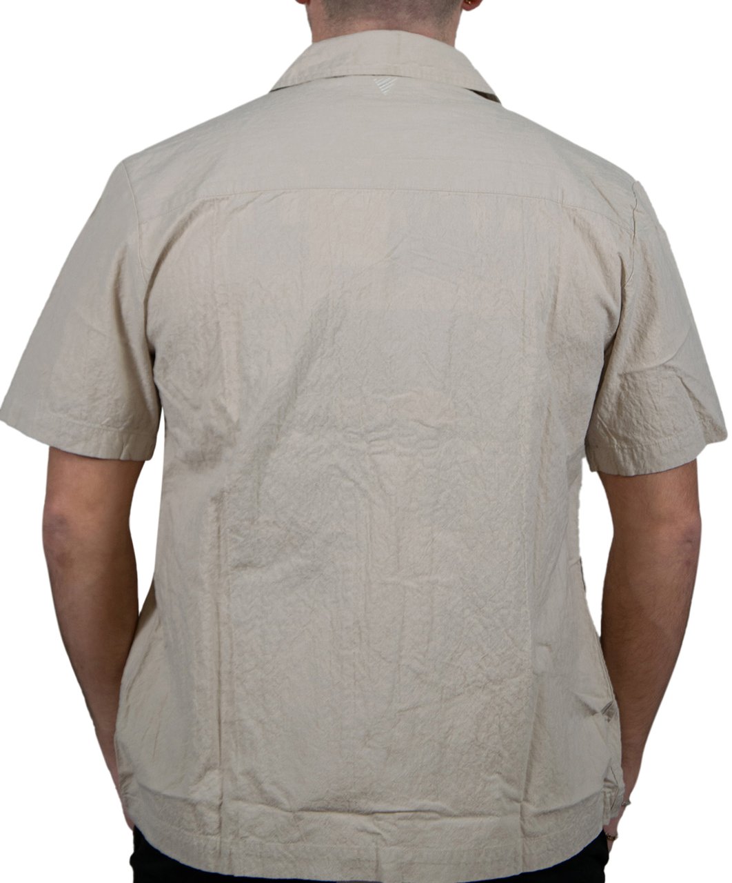 Pure Path Overshirt Korte Mouw Beige