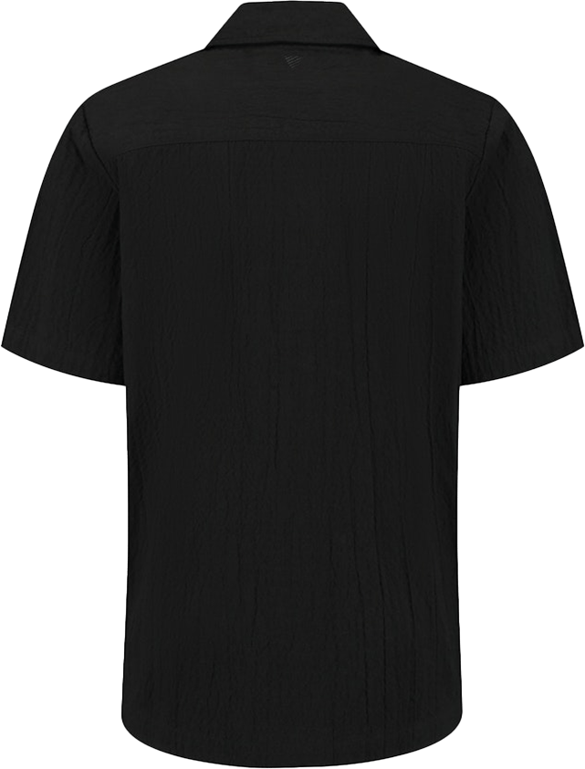 Pure Path Pure Path Overshirt Korte Mouw Zwart