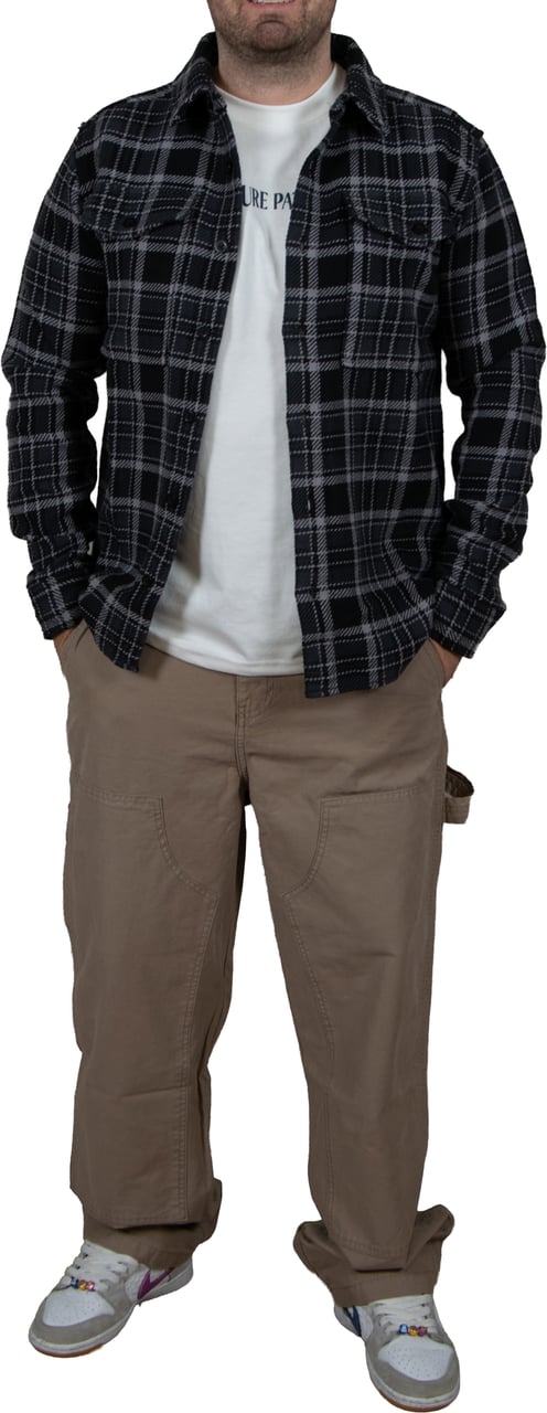 Pure Path Overshirt Grijs