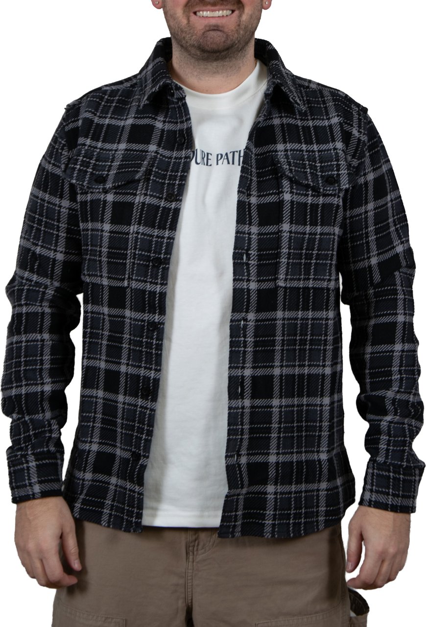Pure Path Overshirt Grijs