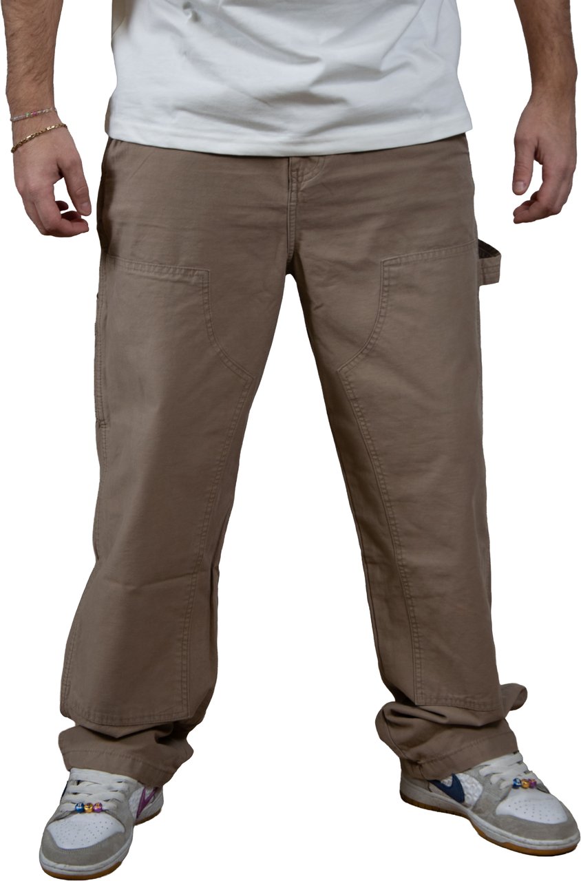 Pure Path Cargo Work Jeans Beige