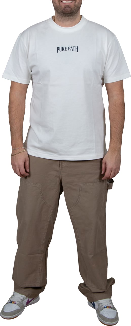 Pure Path Cargo Work Jeans Beige