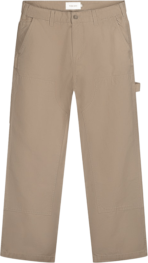 Pure Path Pure Path Cargo Work Jeans Beige