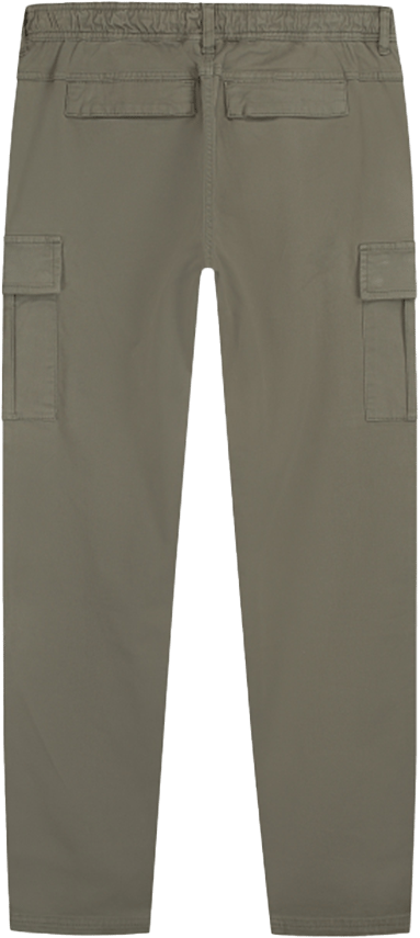 Pure Path Pure Path Regular Fit Pants Cargo Groen