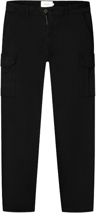 Pure Path Pure Path Regular Fit Pants Cargo Zwart