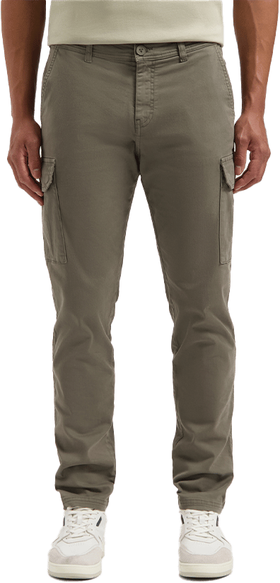 Pure Path Pure Path Regular Fit Pants Cargo Groen
