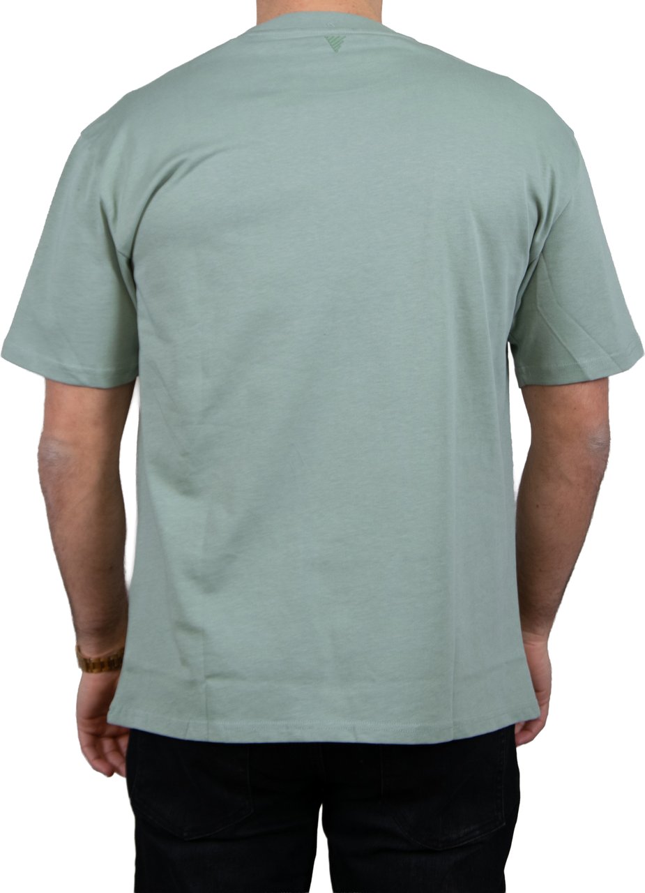Pure Path Loose Fit Crewneck SS T-Shirts Groen