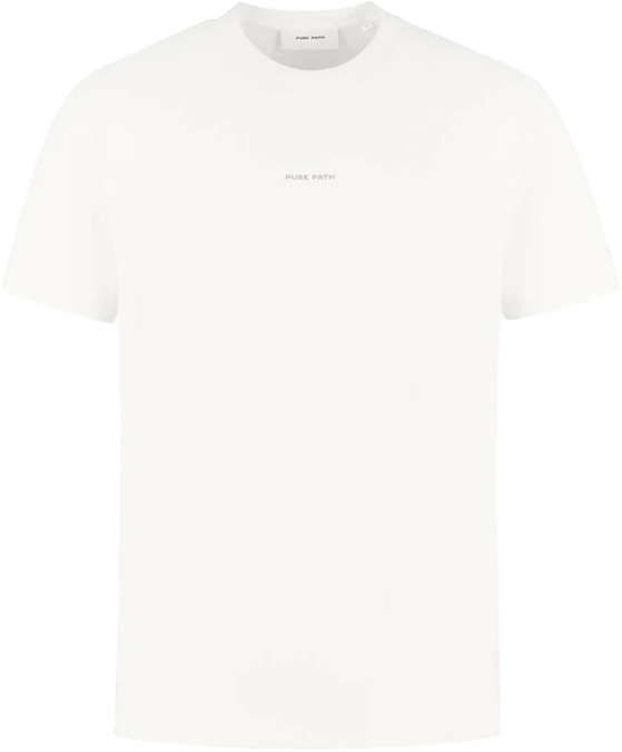 Pure Path Pure Path Loose Fit T-Shirts Beige