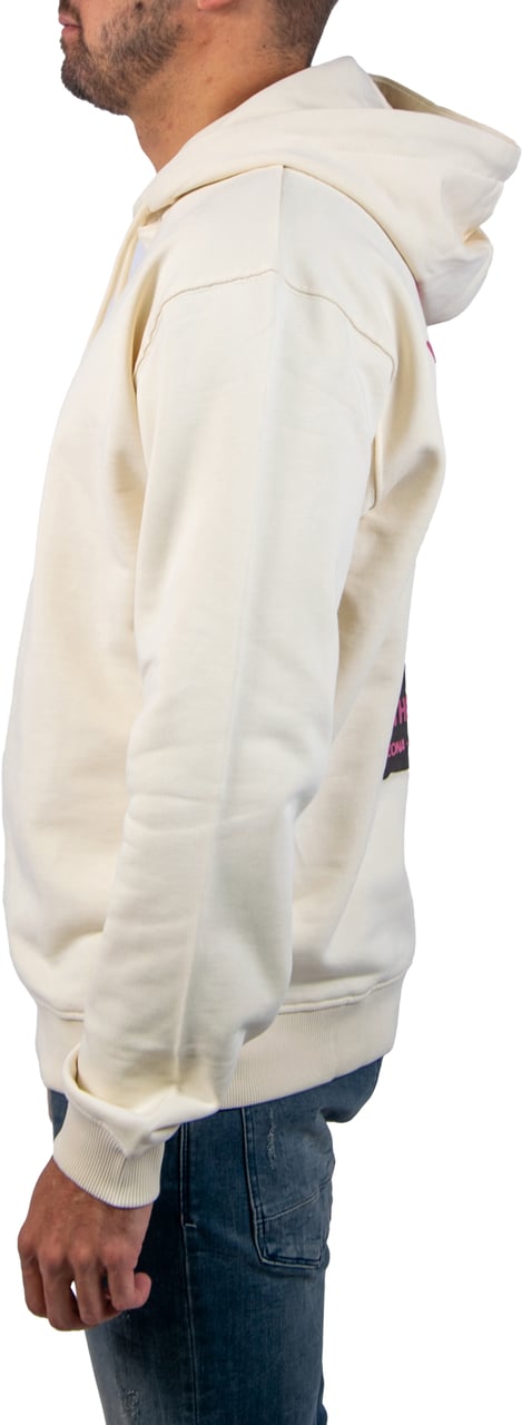 Pure Path Pure Path Loose Fit Hoodie LS Sweaters Beige