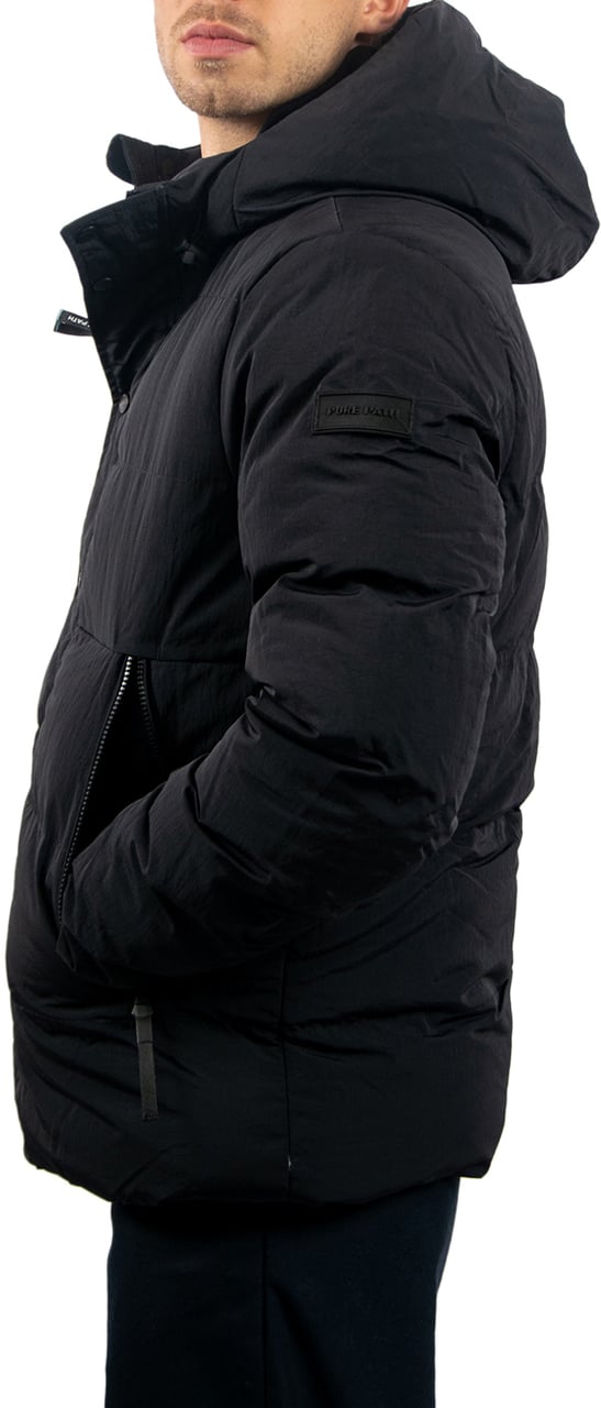 Pure Path Activewear Hooded Jacket Zwart