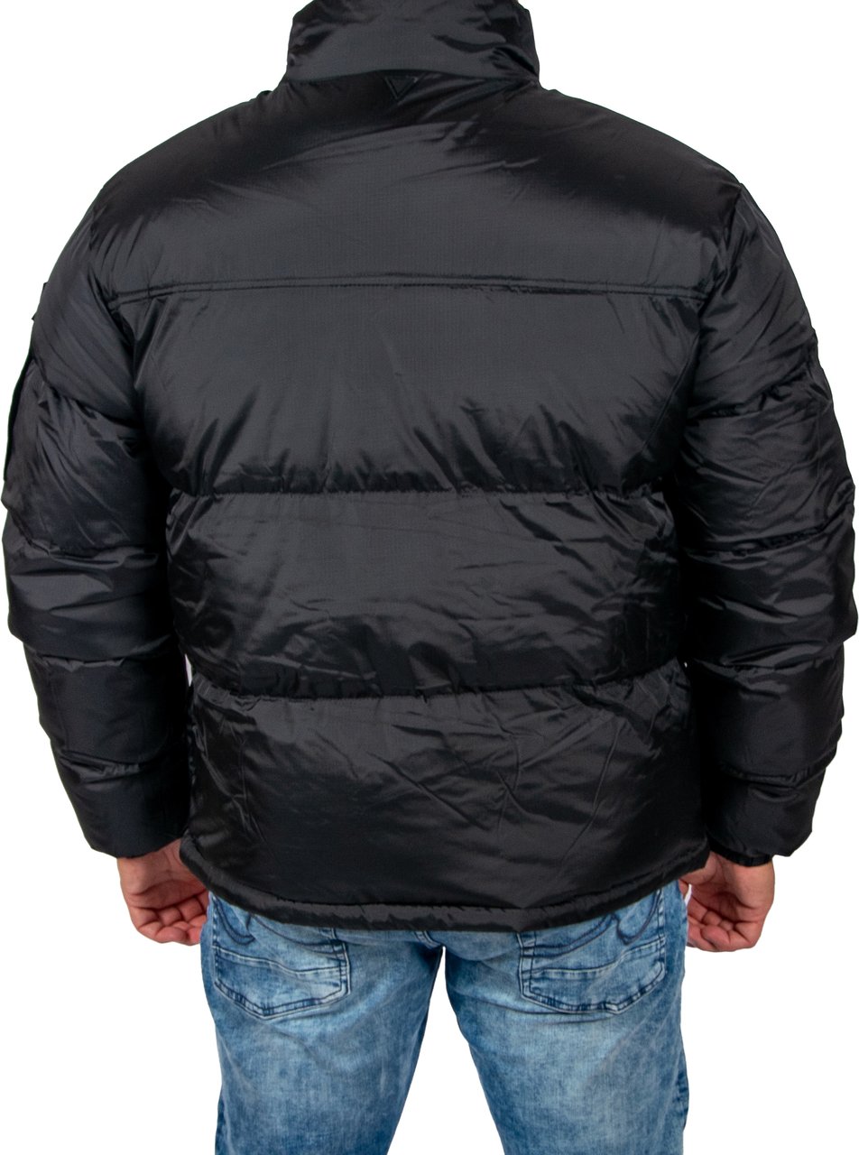 Pure Path Activewear Padded Jacket Zwart