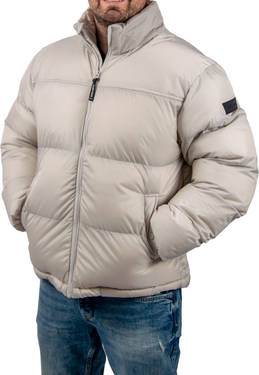Pure Path Activewear Padded Jacket Grijs