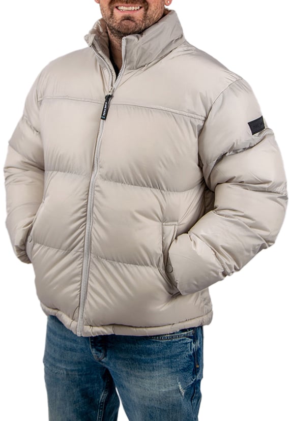 Pure Path Pure Path Activewear Padded Jacket Grijs