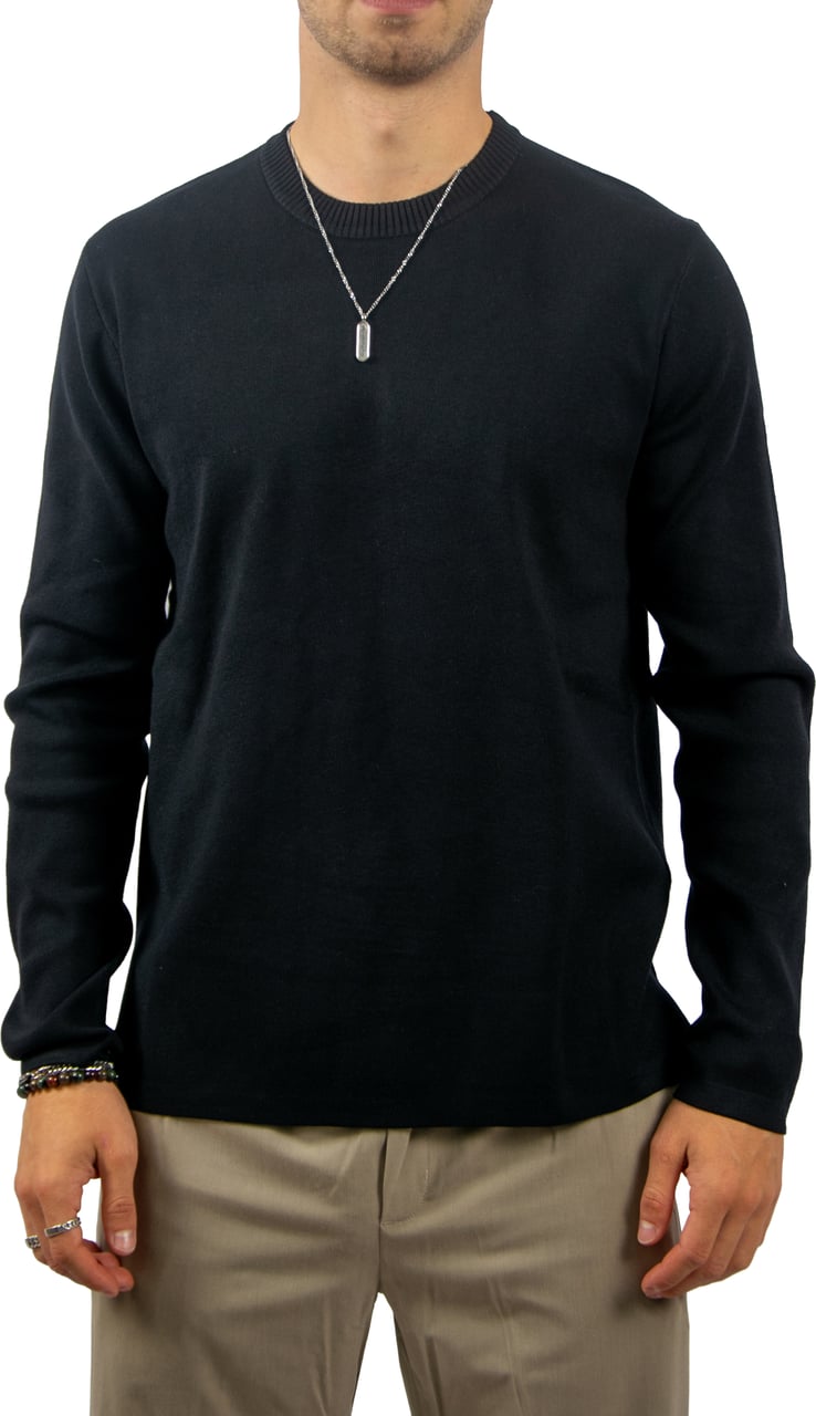 Pure Path Regular Fit Knitwear Zwart