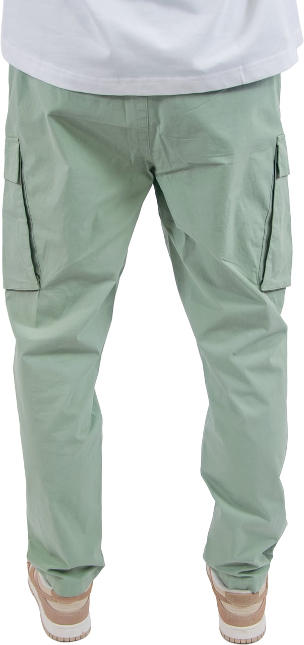 Pure Path Cotton Stretch Cargo Pants Groen