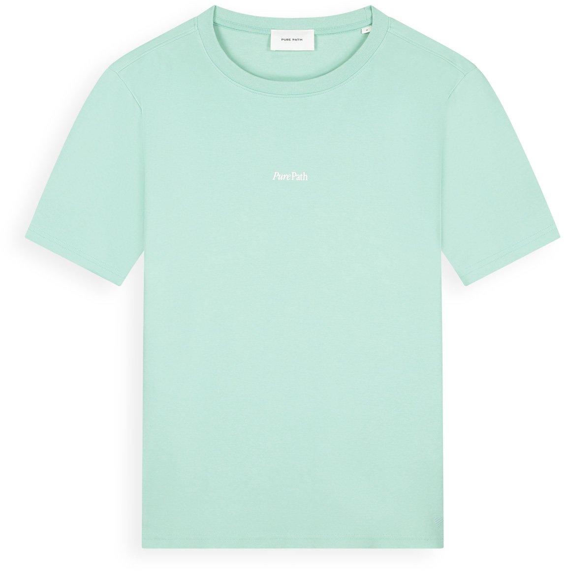 Pure Path Trio of Flowers T-shirt mint Groen
