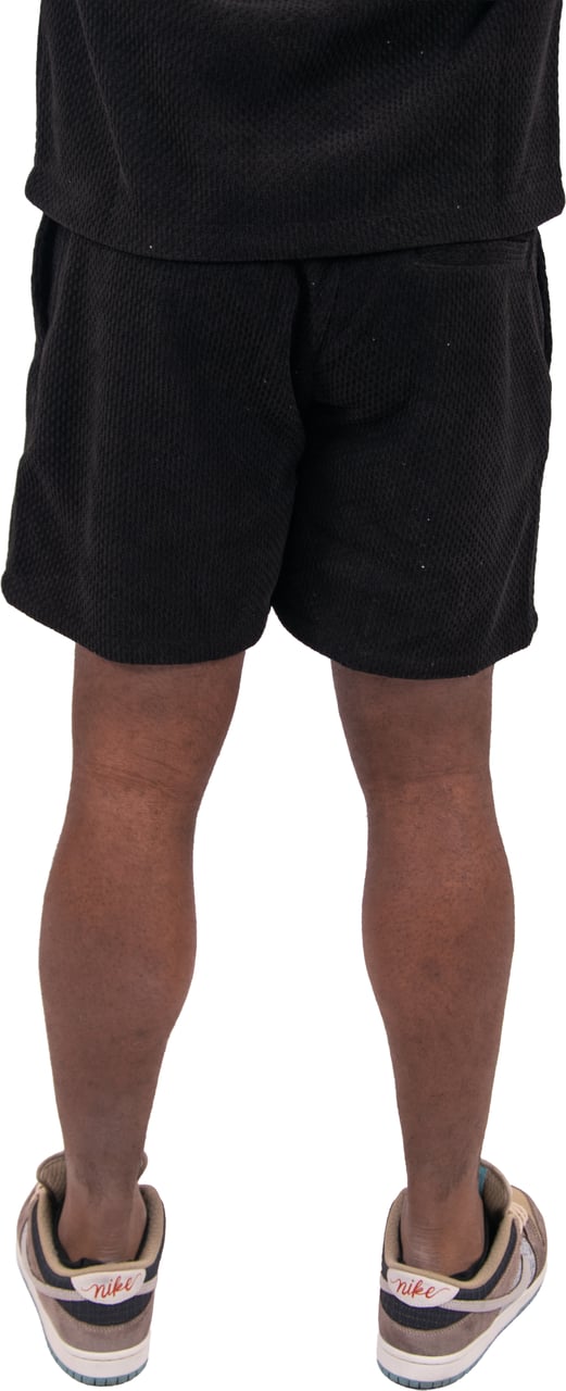 Pure Path Pure Path Honeycomb Shorts Zwart