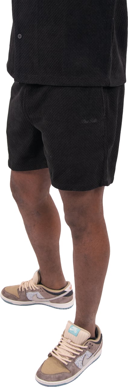 Pure Path Pure Path Honeycomb Shorts Zwart