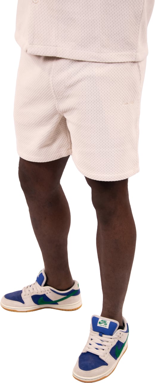Pure Path Pure Path Honeycomb Shorts Beige