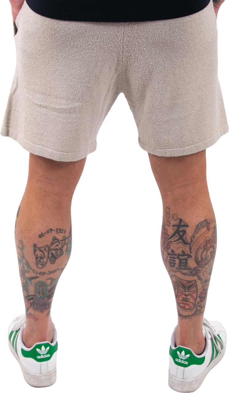 Pure Path Pure Path Towel Soft Boucle Knitted Shorts Beige
