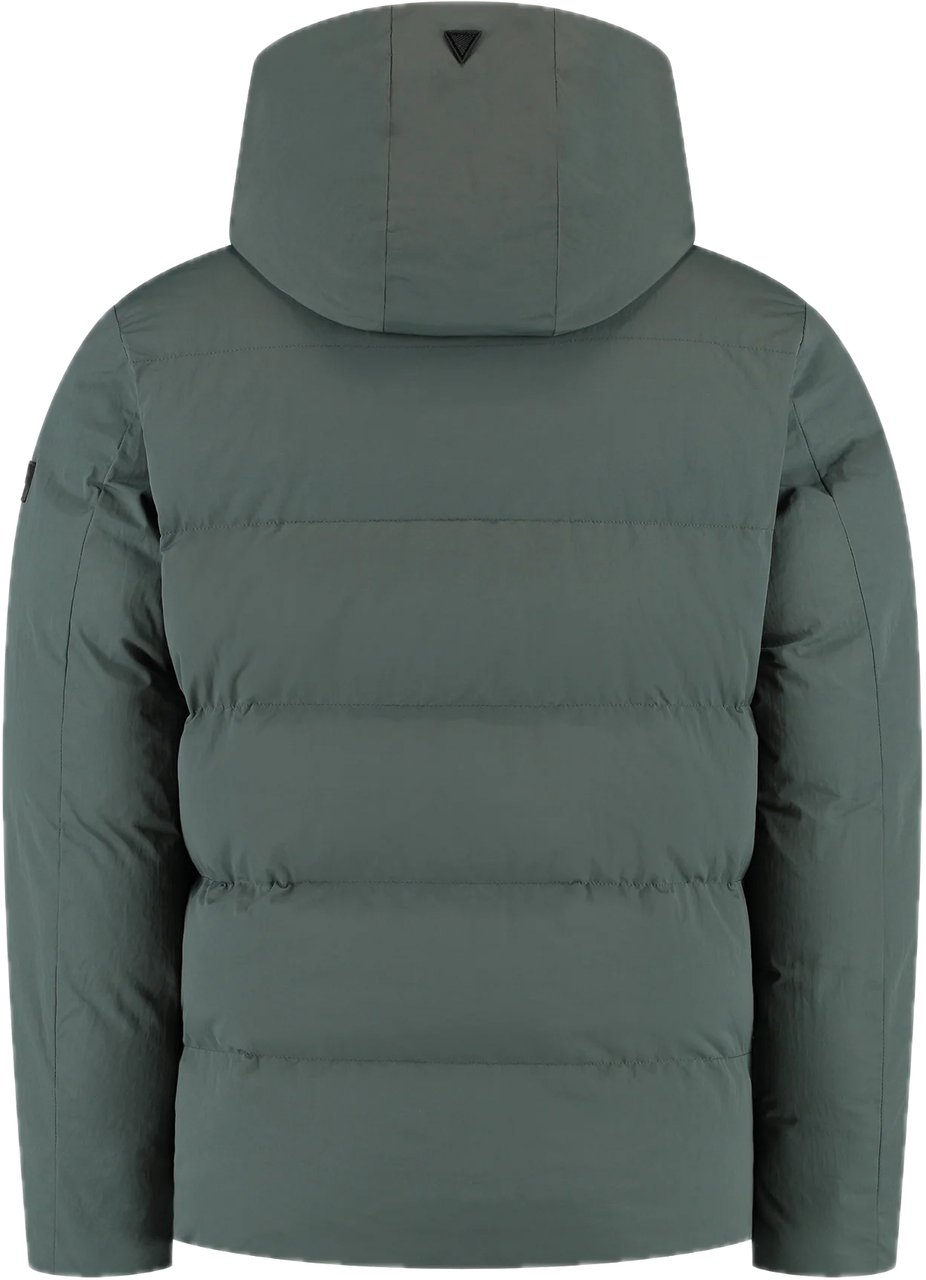 Pure Path 25030401 Puffer Jacket Dark Green Groen
