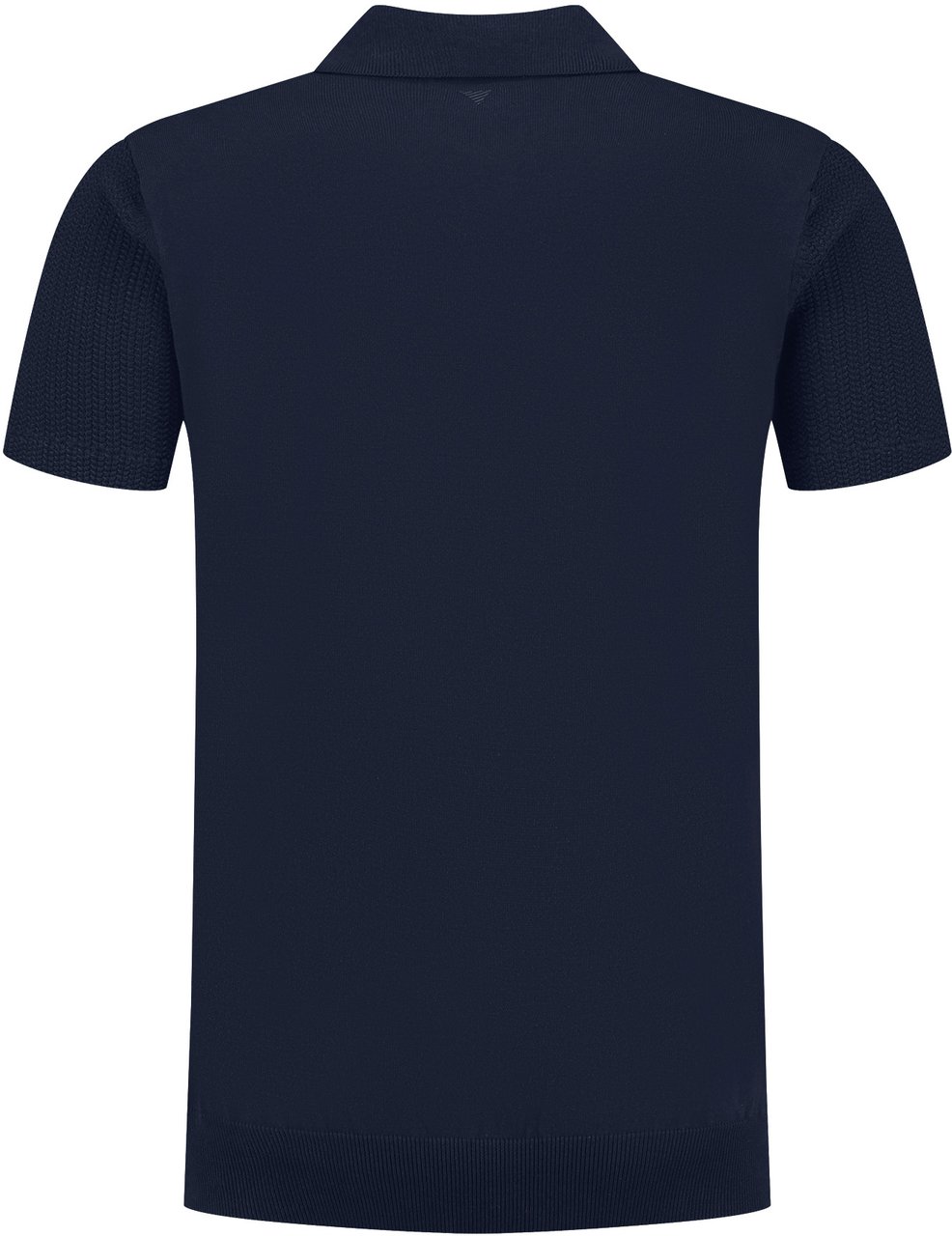 Pure Path Braided Knitwear Polo 25010815 Navy Navy