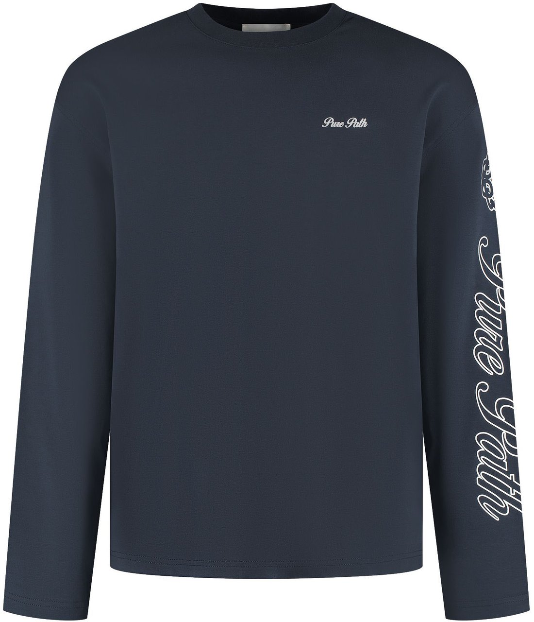 Pure Path Essence Of Live Longsleeve 25030121 Dark Green Groen