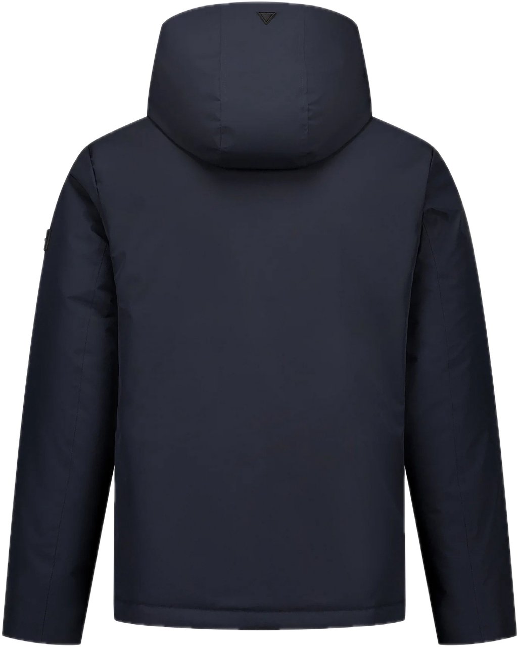 Pure Path Short Parka Jacket 25030409 Navy Blauw