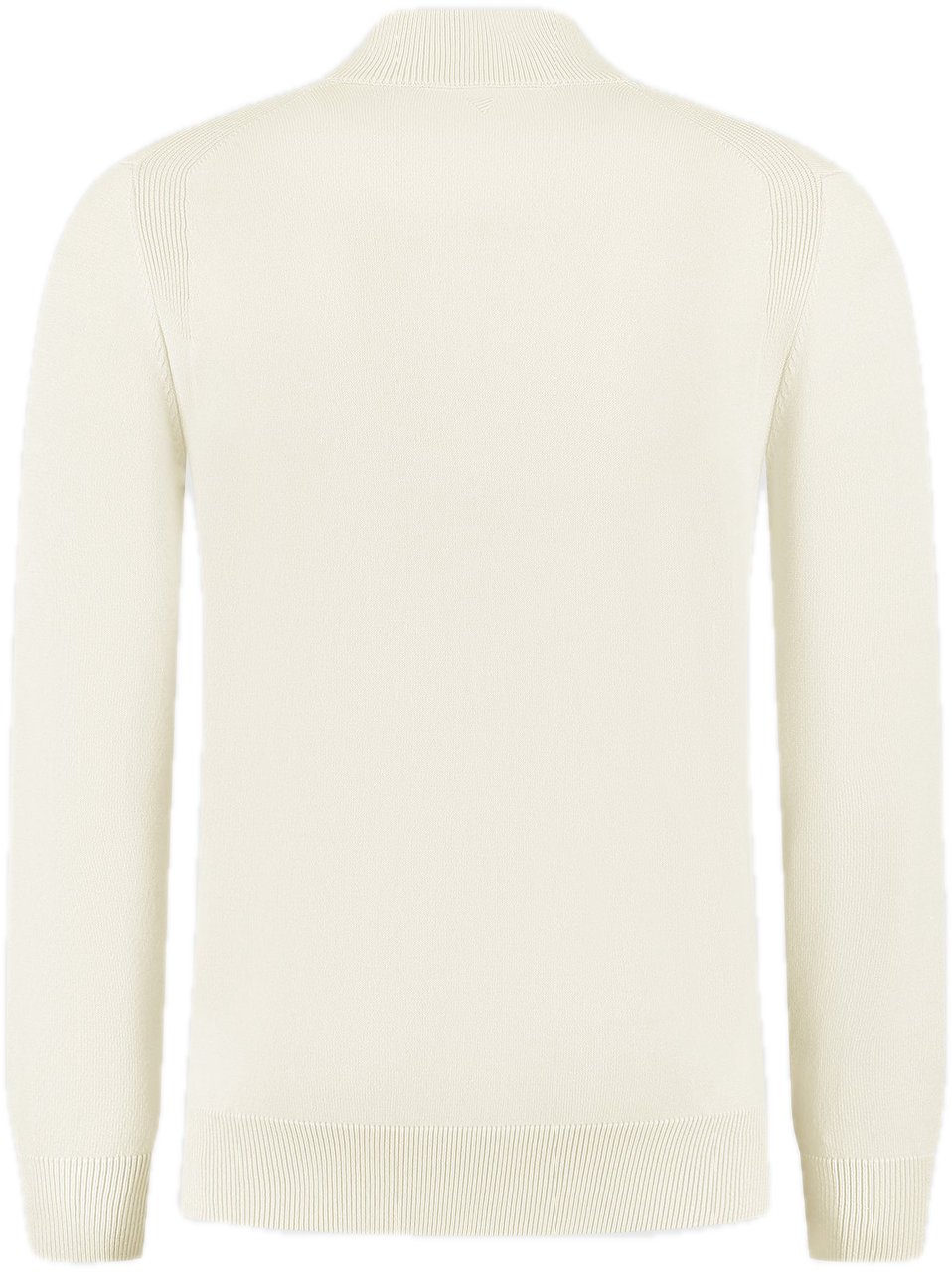 Pure Path Hidden Half-zip 25030815 ecru Wit