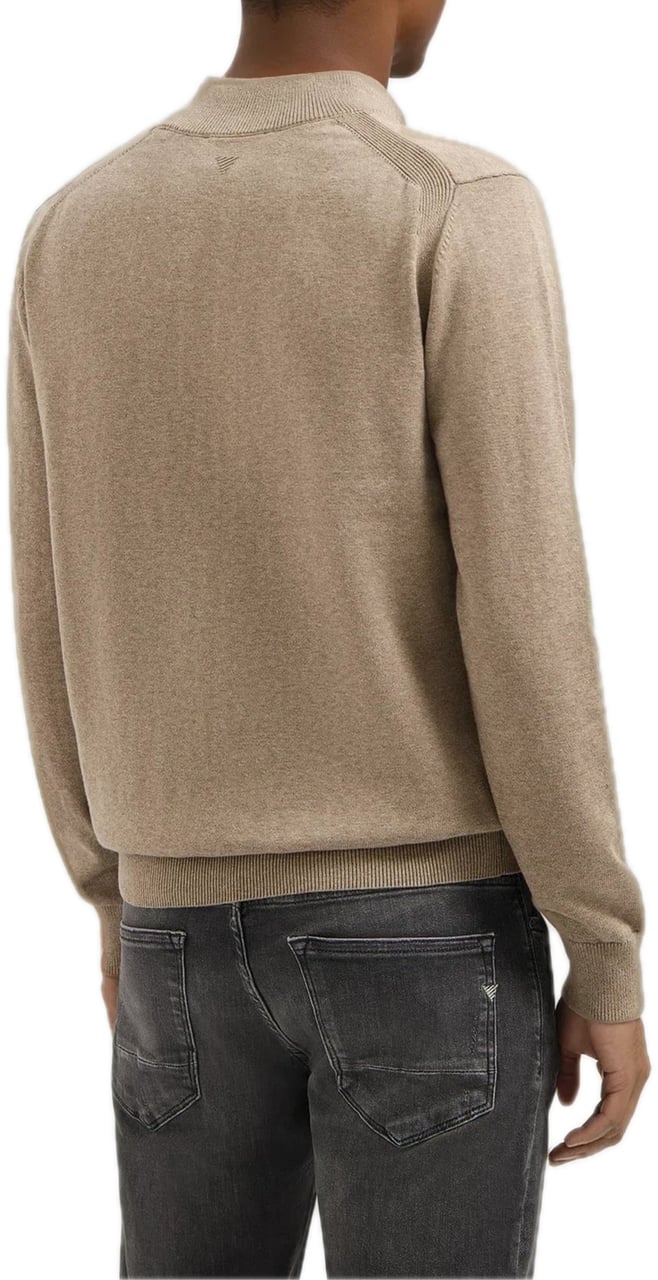 Pure Path Hidden half-zip 25030815 taupe Taupe