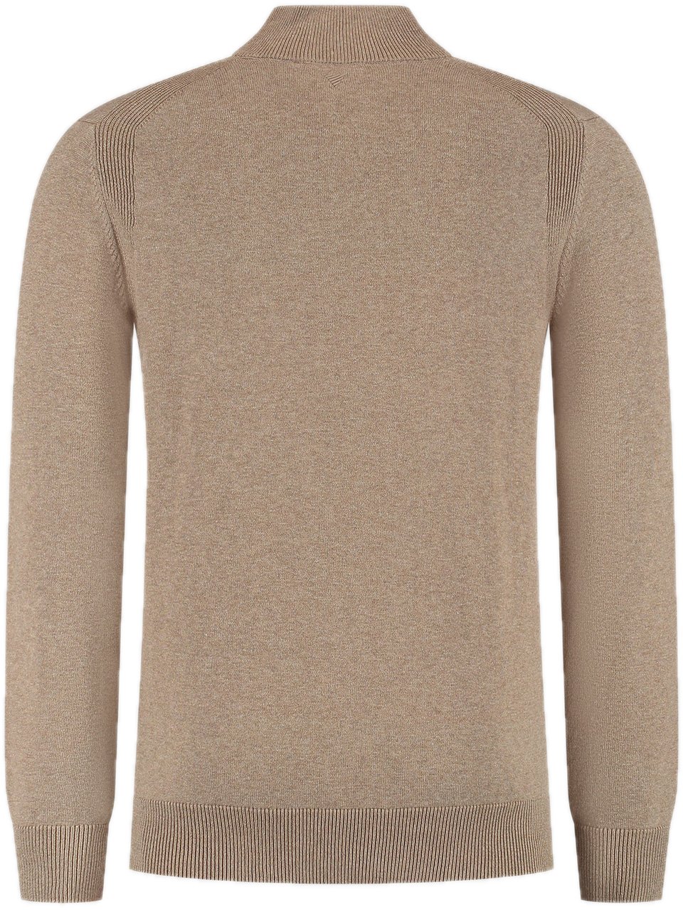 Pure Path Hidden half-zip 25030815 taupe Taupe
