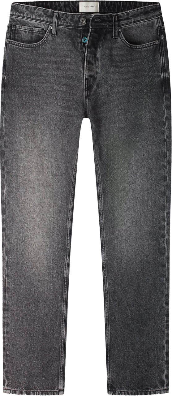 Pure Path the Eric regular fit jeans w1558 Zwart