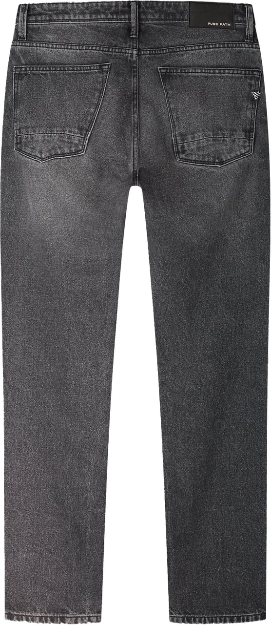 Pure Path the Eric regular fit jeans w1558 Zwart