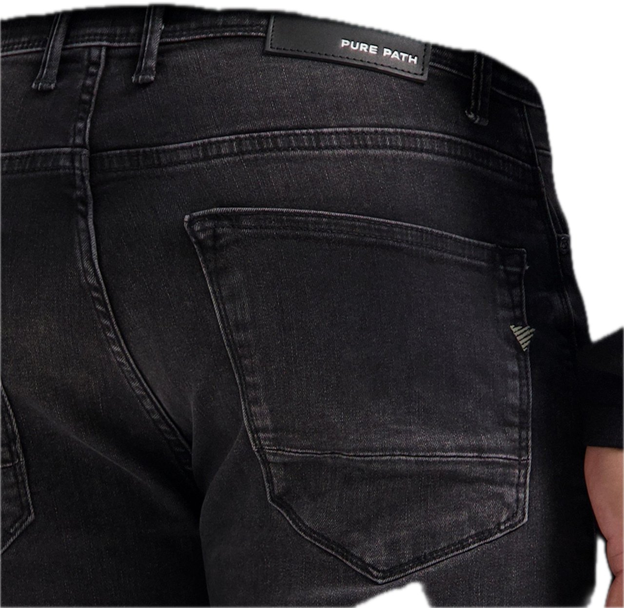 Pure Path The Jone W3003 Dark Grey Zwart