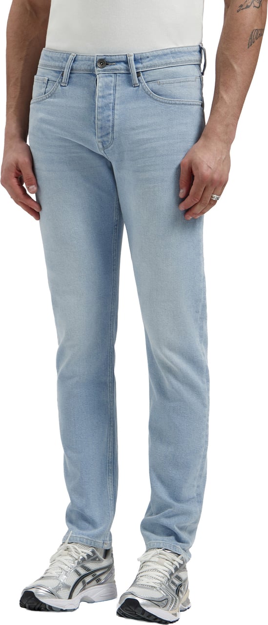 Pure Path The Ryan Slim Fit Jeans The Ryan Denim Light Blue W1656 Blauw