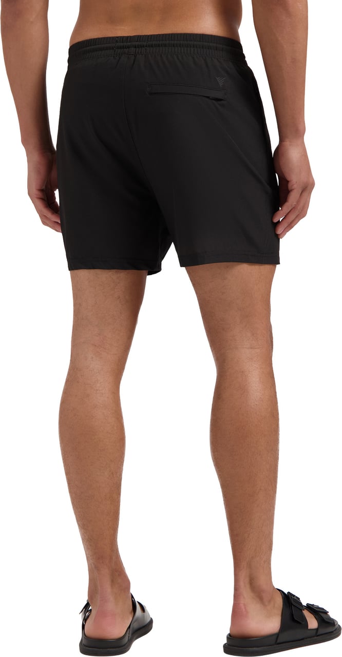 Pure Path Tonal Logo Swim Shorts 25010516 Black Zwart
