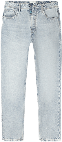 Pure Path Pure Path The Aiden Loose Fit Jeans Blauw
